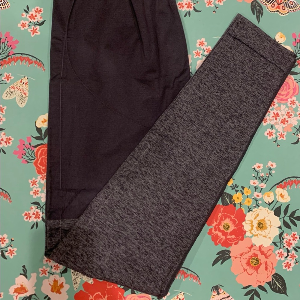 🔥 GYMSHARK - Grey Two-Tone Seamless Leggings🔥 - Picture 4 of 8